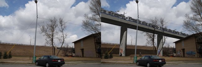 Tác động của việc xây dựng đường tàu điện trên cao đối với khu sunalta?