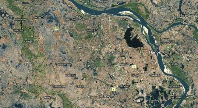 vetinh Có thêm Ba Vì, nội thành Hà Nội sẽ xanh hơn?